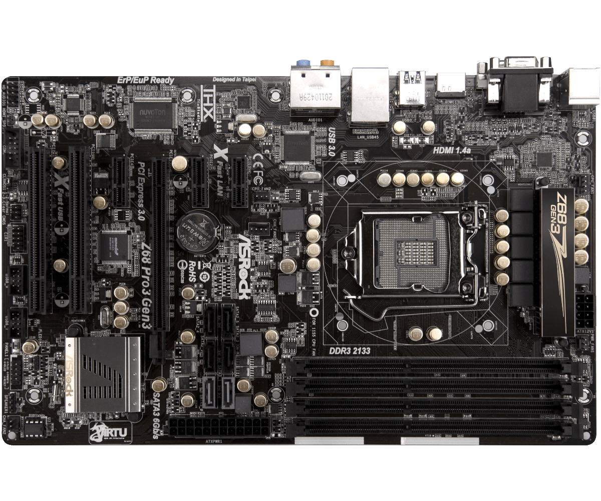 Asrock z68 pro3 gen3 разгон процессора